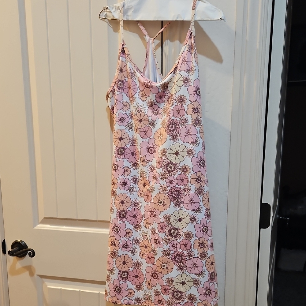 Floral  Athletic Dress  - Pink Floral